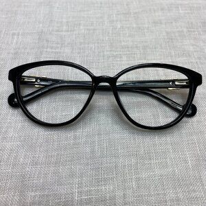 Liu Jo LJ 2618 001 Eyeglasses Black 53-15-135 Gold Detail